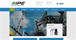 Desktop Screenshot of ipe-pumps.com